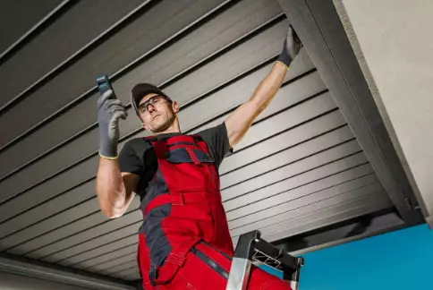 МонтажанаалумниумскигаражнивратиМакедонија